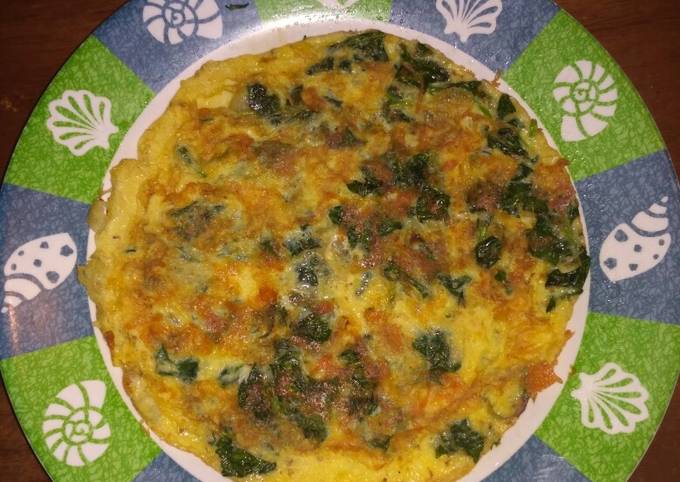  Resep Dadar Telur Bayam Keju oleh Ninik Andrias Cookpad