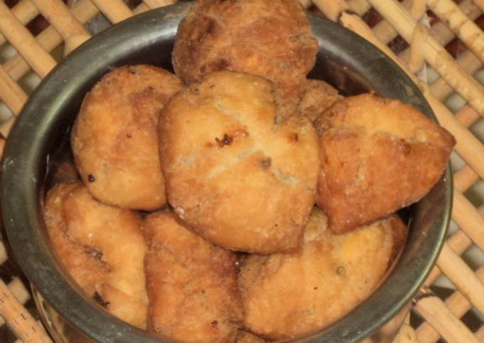 Recipe of Homemade Vettu cake /Fried Cross cake