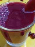 Yummy Carrot Mixed Beetroot & Pomegranate Juice