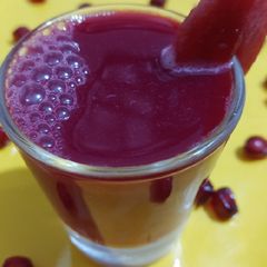A picture of Yummy Carrot Mixed Beetroot & Pomegranate Juice.