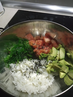 Una foto de Poke bowl
