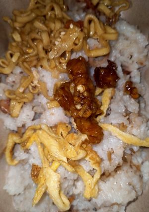 Foto resep Nasi liwet teri cumi asin