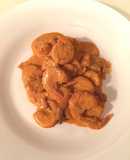 Camarones En Crema De Chipotle