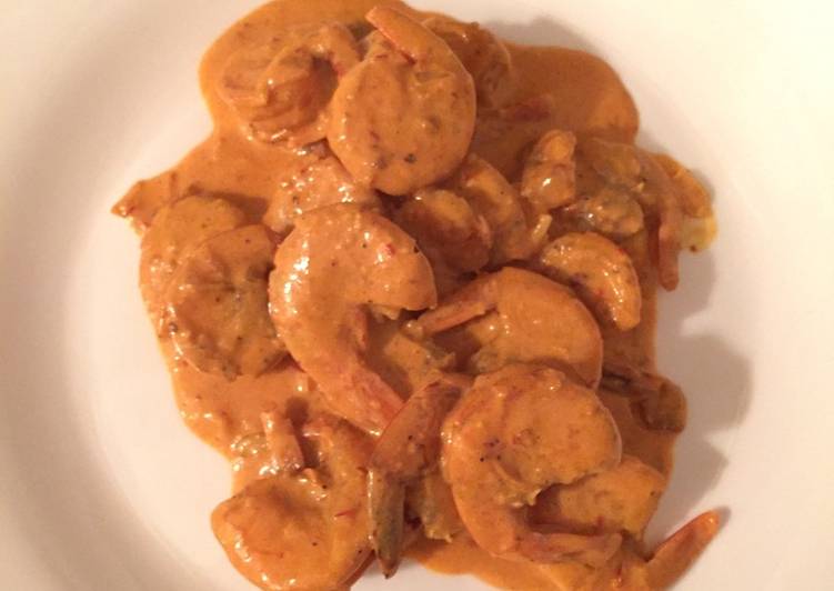 Camarones En Crema De Chipotle Receta de yesica rodriguez Cookpad