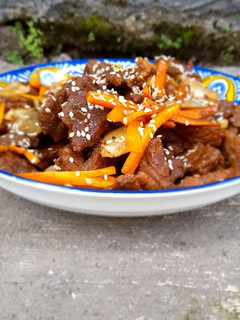 Foto resep Beef Yakiniku(ala yoshinoya)