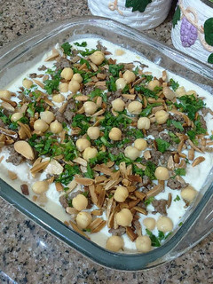 صورة لوصفة فتة حمص