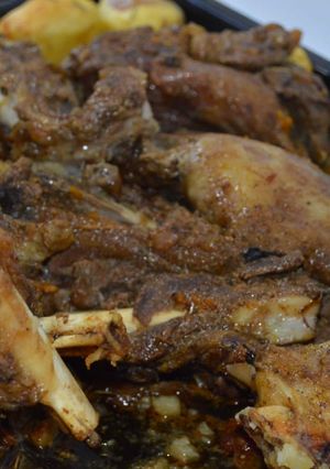 A picture of Nyama Choma - Oven Grilled.