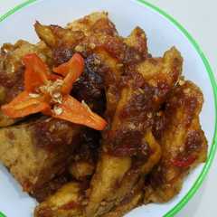 รูปของ Tahu kecap pedas manis