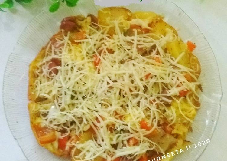 Pizza kentang teplon