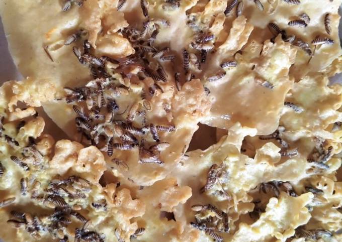 Resep Peyek laron, Enak