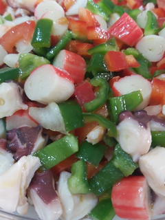 Una foto de Picadillo de pulpo
