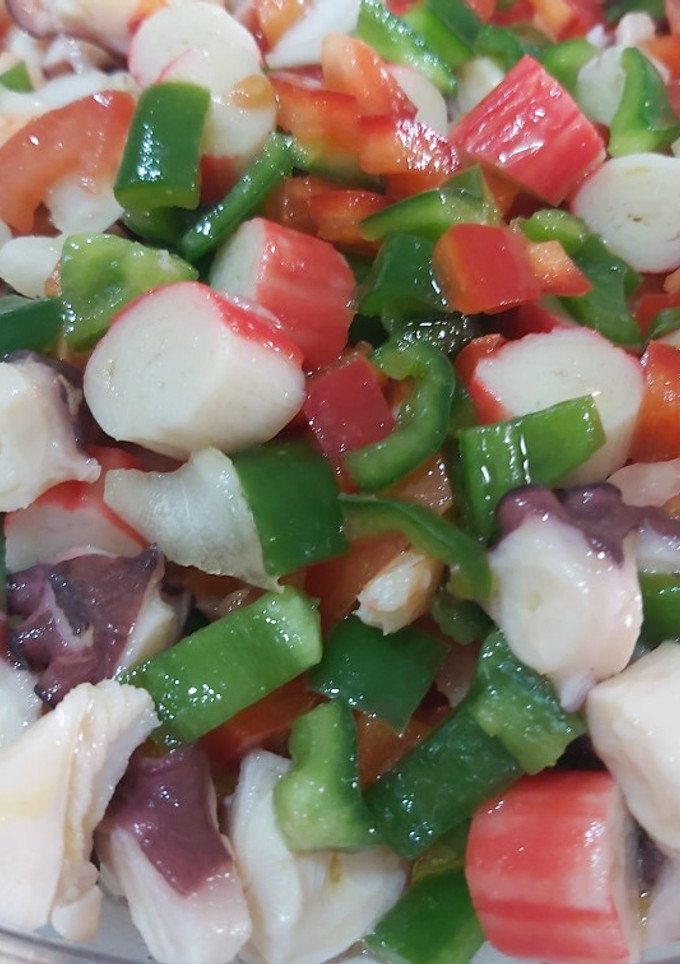 Una foto de Picadillo de pulpo