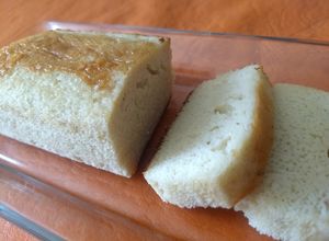 Una foto de Budín whey y kéfir.sin harinas