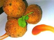 A picture of plantain balls