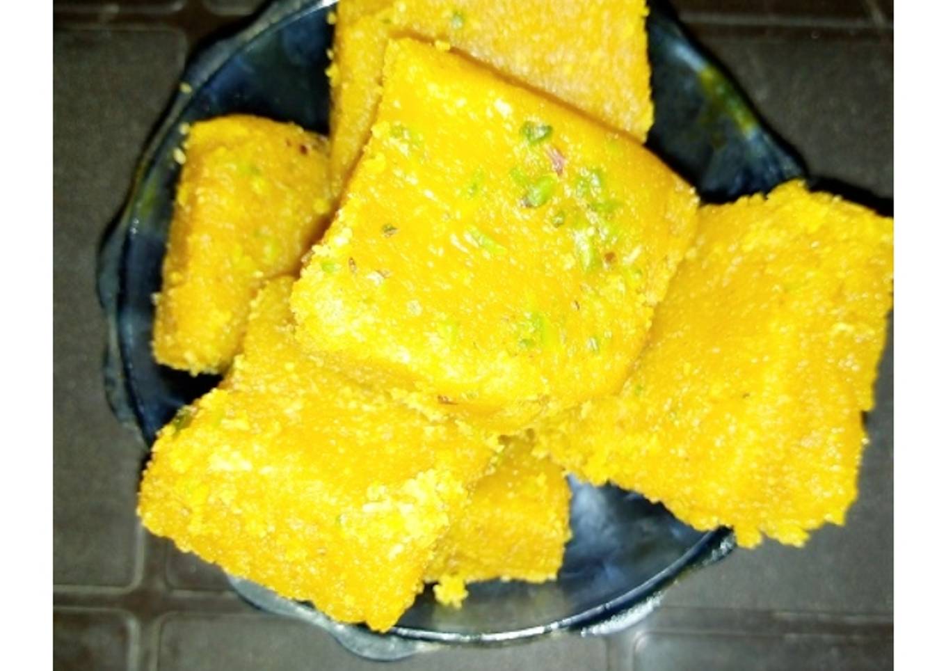 Besan barfi