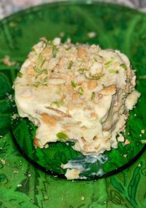 Una foto de Pastel de galletas marías