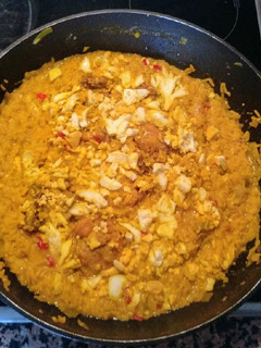 Una foto de Arroz con pollo muy rico