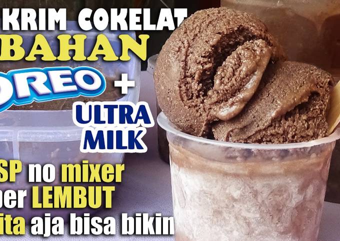 Resep Es krim cokelat 2 bahan oleh Musthika Dwitiya - Cookpad