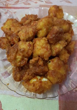 Foto resep Spicy chickem popcorn