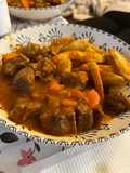 Estofado de ternera con zanahorias