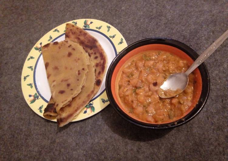 Steps to Make Homemade Chapati and currybeans#localingredientscontest