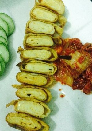 Hình của món Trứng cuộn.