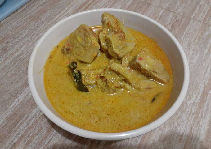 Gulai nangka muda (cubadak) ala padang mantap