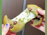 milk matcha cookies