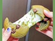 A picture of matcha mochi