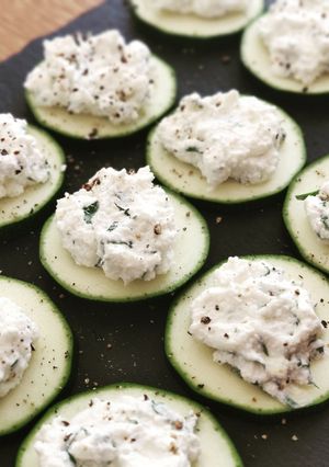 Une photo de ⭐⭐Bouchées de ricotta au lierre terrestre🤤