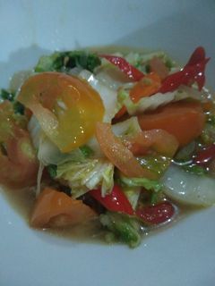 Foto resep Tumis sawi putih sederhana