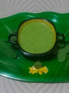 પાલક બ્રોકોલી કોર્ન સૂપ (Palak Broccoli Corn Soup Recipe In Gujarati) રેસીપી મુખ્ય ફોટો