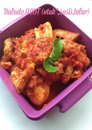Foto resep Balado otak"