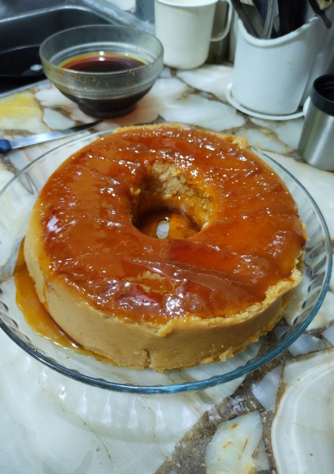 Una foto de Budín de pan