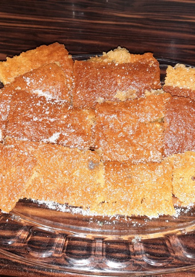 عکسی از دستور کیک وانیلی شکری