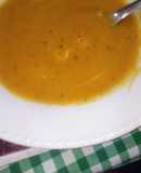 Sopa crema de verduras