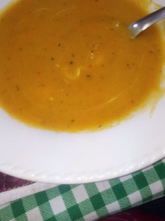 Una foto de Sopa crema de verduras