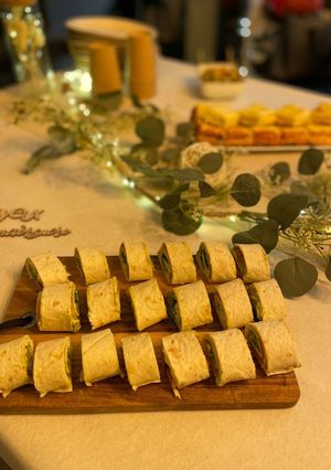 Une photo de Wraps au saumon