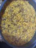 Arroz meloso de presa ibérica con setas