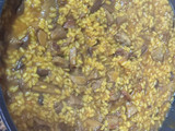 Arroz meloso de presa ibérica con setas