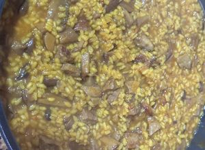 Foto principal de Arroz meloso de presa ibérica con setas