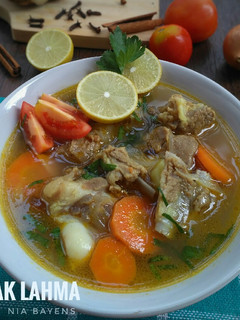 Foto resep Marak lahma (sop kambing khas Arab,tanpa santan)
