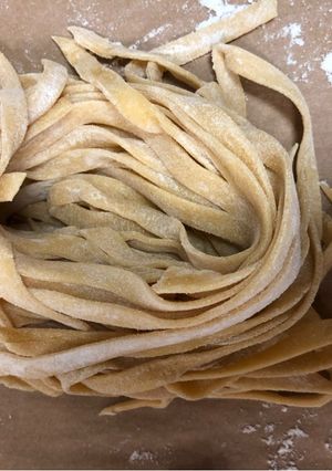 A picture of Easy home made Tagliatelle.