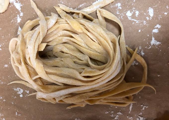 Easy home made Tagliatelle