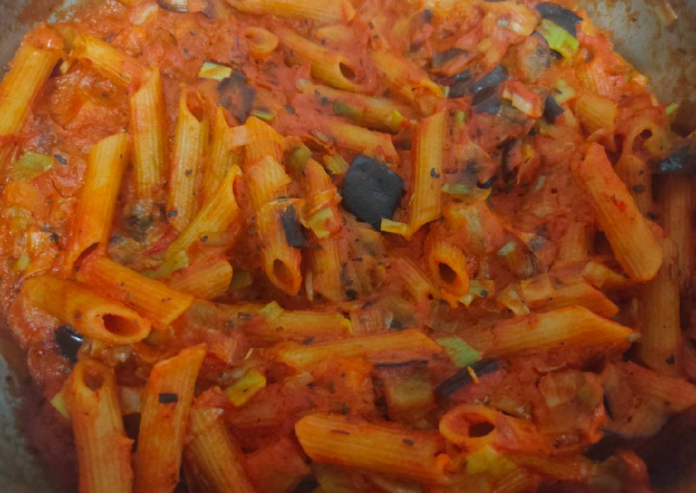Macarrones integrales "alla norma"