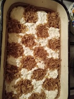 Almás-túrós pite recept fotója