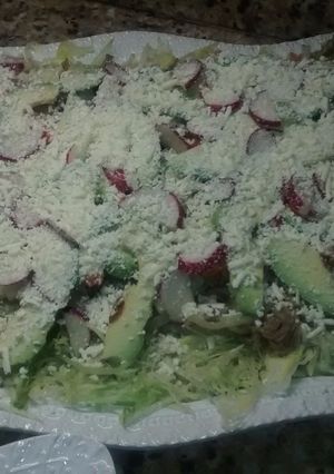 Una foto de Salpicón de carne a la vinagreta de mostaza.