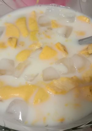 Foto resep Es alpokat kuah vanila