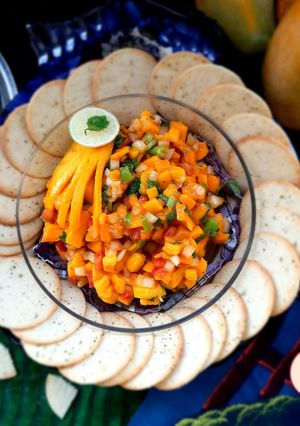 A picture of Mango Salsa.