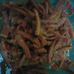 Gajar ka achar A picture of Gajar ka achar.